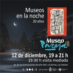 El Pareja un museo en la noche de Las Piedras.